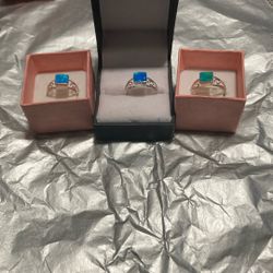 Silver  Rings  Size 7 Size 8 Size 9   25:00 C/u