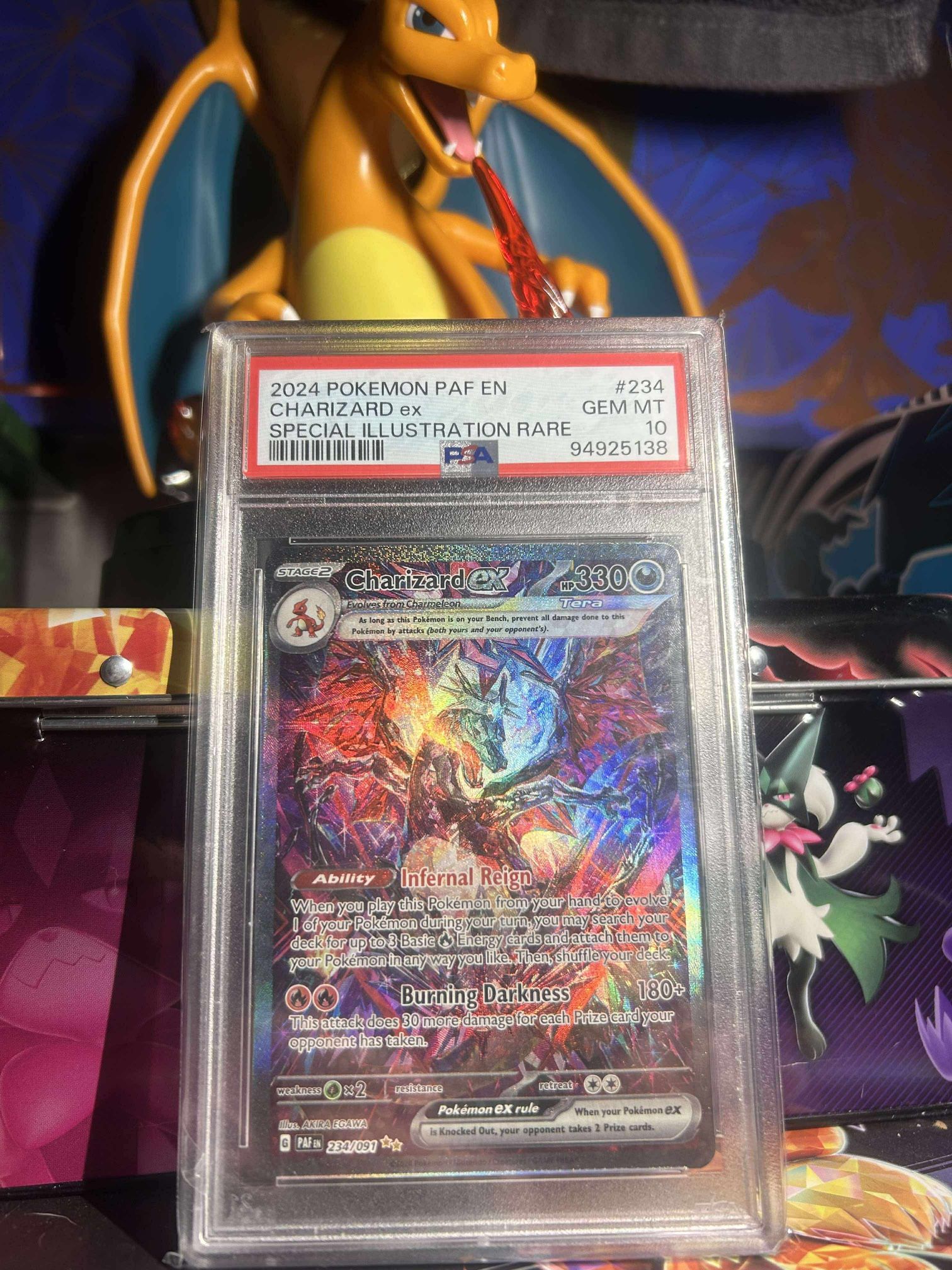 PSA 10 Charizard Paldean Fates