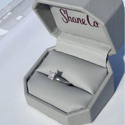 Solitaire engagement ring .54 ucarats