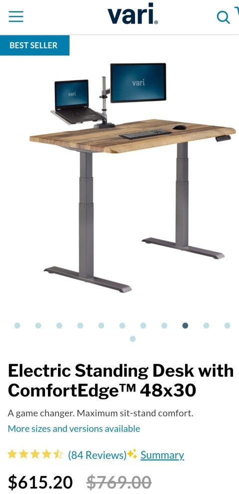 VARI Electric Standing Desk