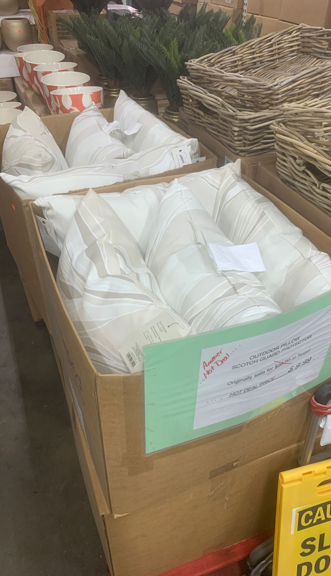 Brand new outdoor pillows