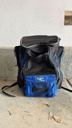 Rawlings Baseball Backpack Blue