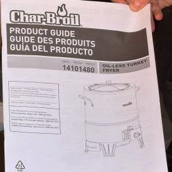 Charl Broil Oil Less Turkey Fryer 