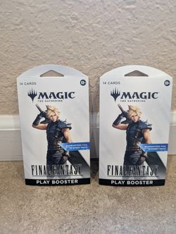 2 Magic The Gathering Final Fantasy Booster Play Booster Packs