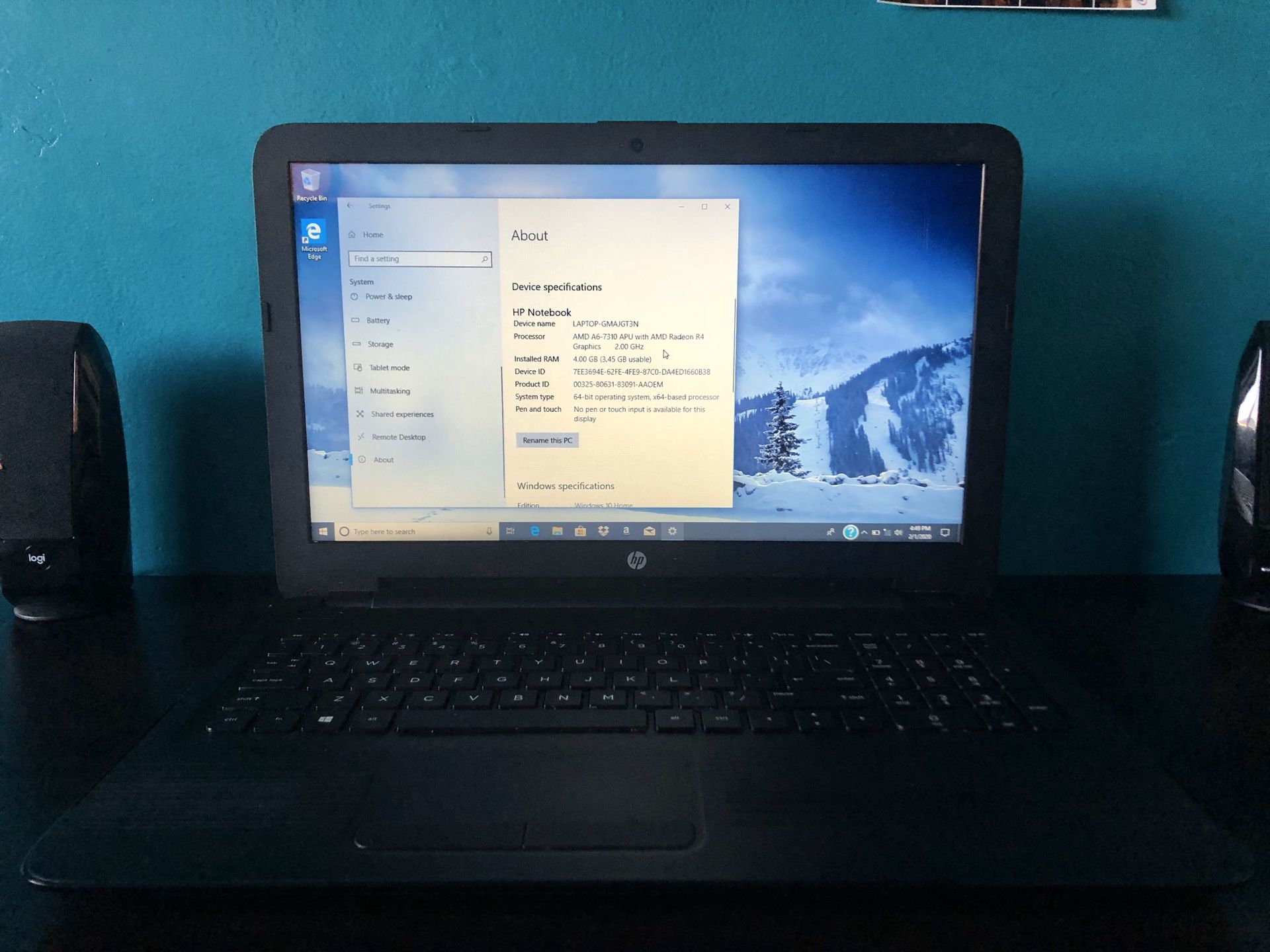 HP Notebook Laptop 15 Series