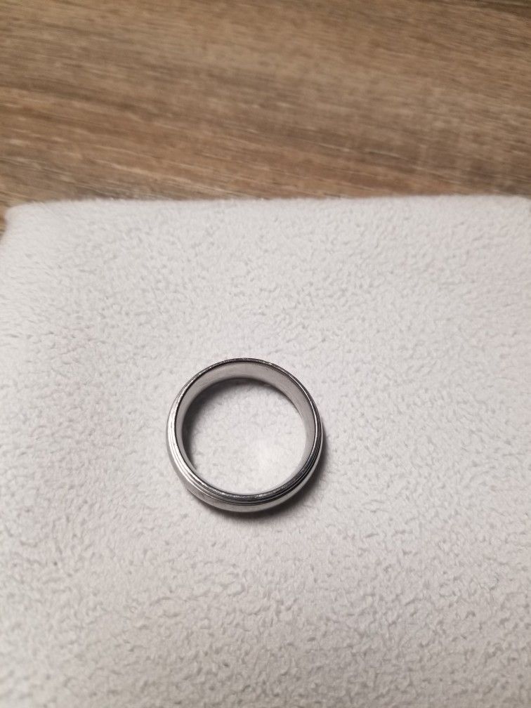 Stainless Steel Wedding Band