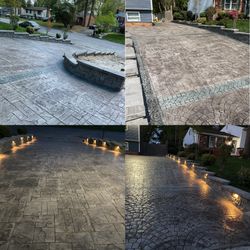 Stamped Driveway