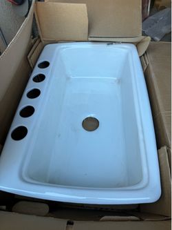Kohler Cape Dory under mount cast iron kitchen sink