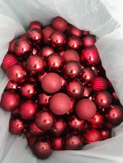 Red ornaments