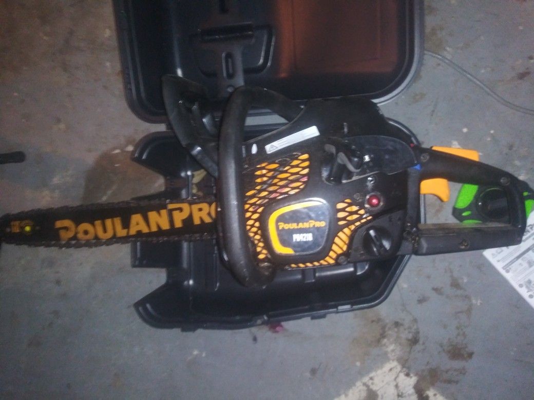 Poulanpro chainsaw