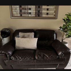 Leather Couch