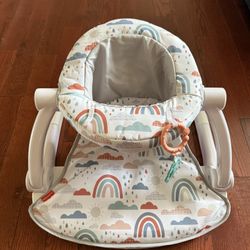 Fisher-Price Baby Portable Chair Deluxe Kick & Play Sit-Me-Up
