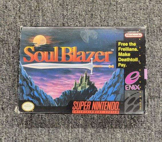 Soul Blazer for Super Nintendo