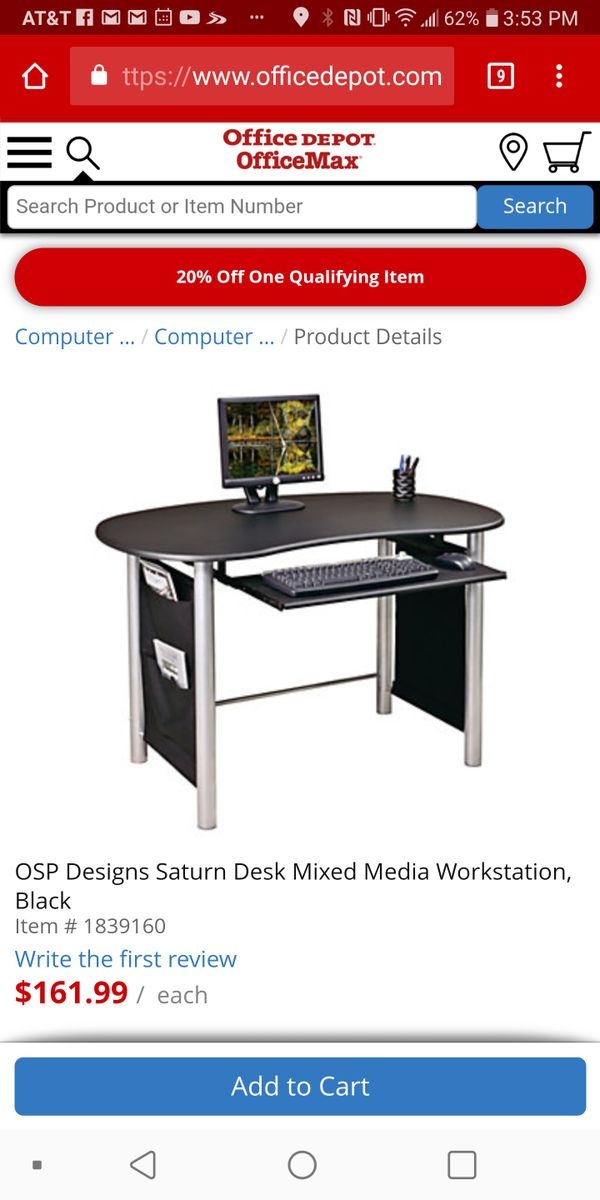 Saturn Computer Desk Home Ideas