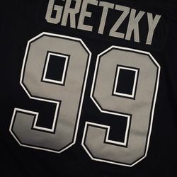 $65 Black Los Angeles kings Wayne Gretzky  Or Kopitar new hockey jersey  DM size please