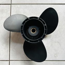 Aluminum propeller 10 1/4 x 12 - For Outboard Engine 20-30 Hp