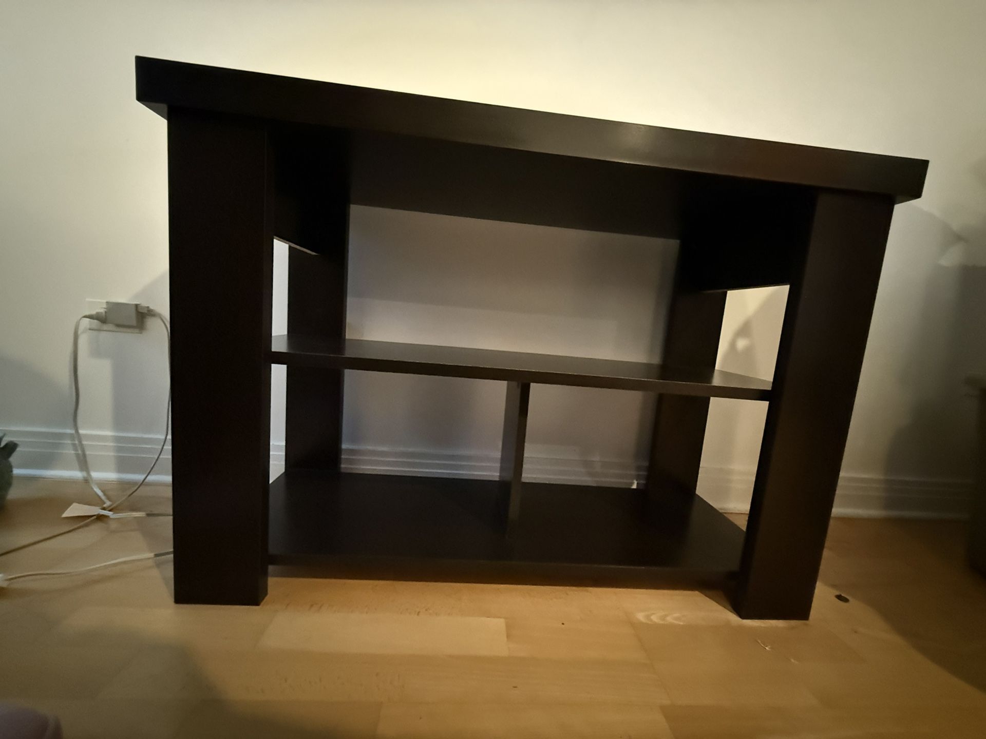 Brown Wooden Console Table
