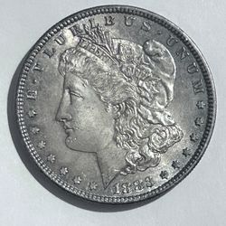 Morgan Silver Dollar -1883 MS63+ Grade