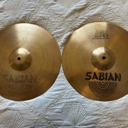 Sabian B8 Hi Hat Cymbals Drum Drums