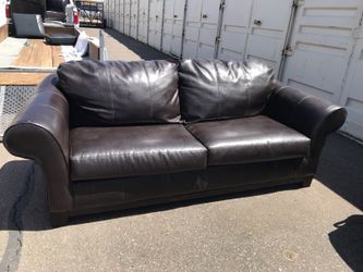 Leather Couch Set - 2 Separate couches