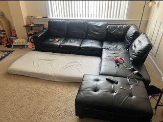 L shaped sofa with storage compartment
