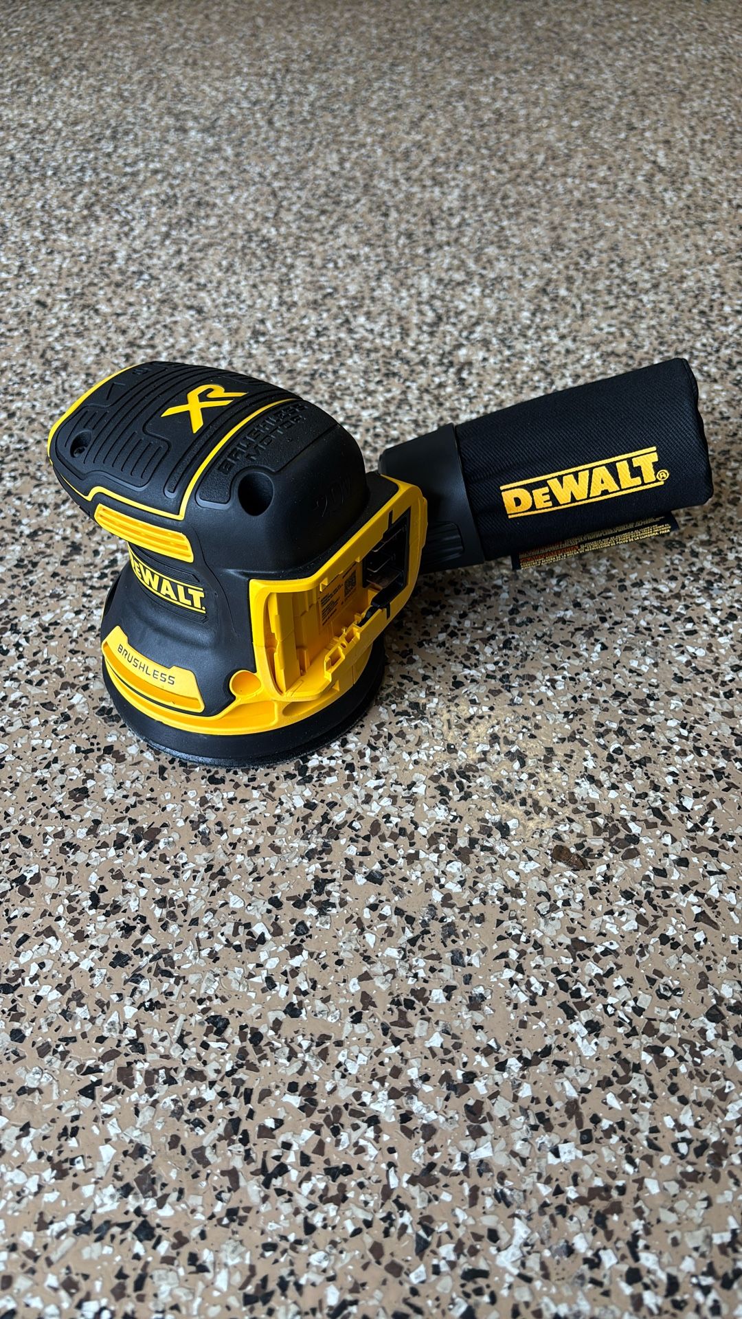 New Dewalt 20v Sander