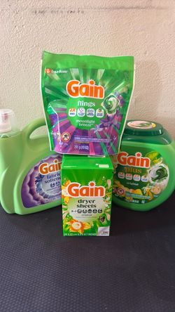 Gain Laundry Detergent Bundle
