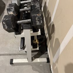 Barbell Cast Iron Hex Dumbbell 