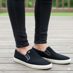 Michael KORS Women’s “Keaton” Black Suede Loafer Size 10M