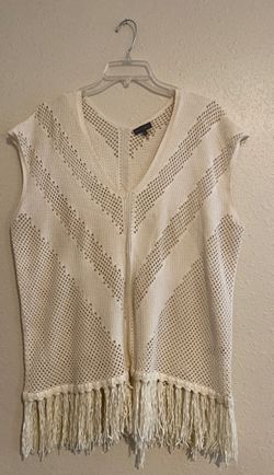 Vince Camuto light sweater vest size xl
