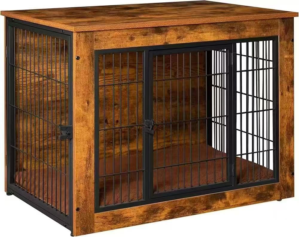Dog Crate Furniture with Cushions