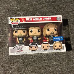 NWO Funko Pops Hulk Hogan/Scott Hall/Kevin Nash