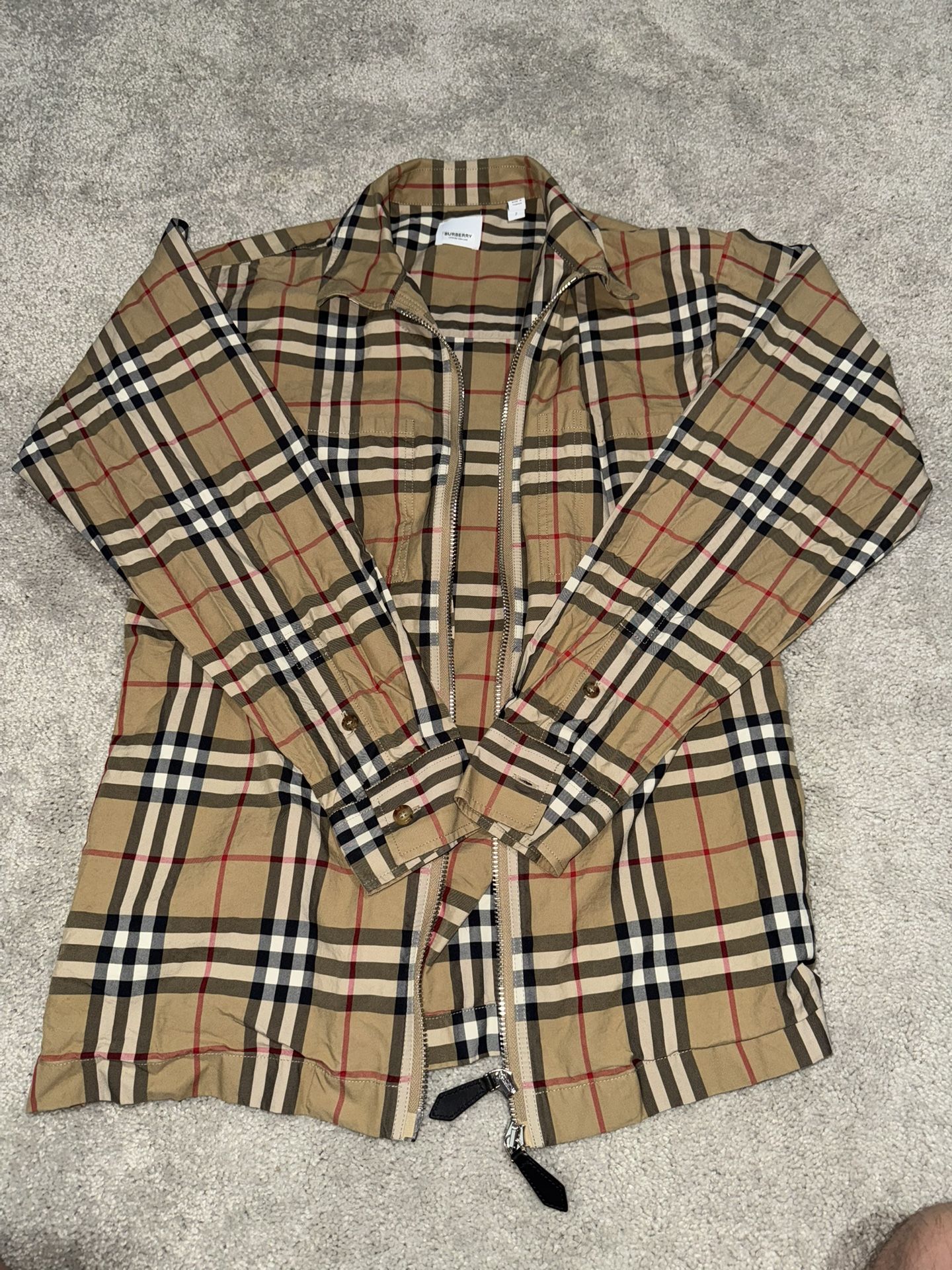 Burberry X Bape Plaid Jacket