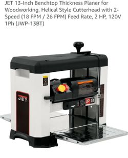JET 13 inch planer