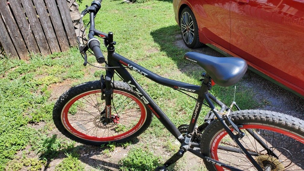 Kent 26" KZR Mountain Bike - Black/Red (Includes Accessories)