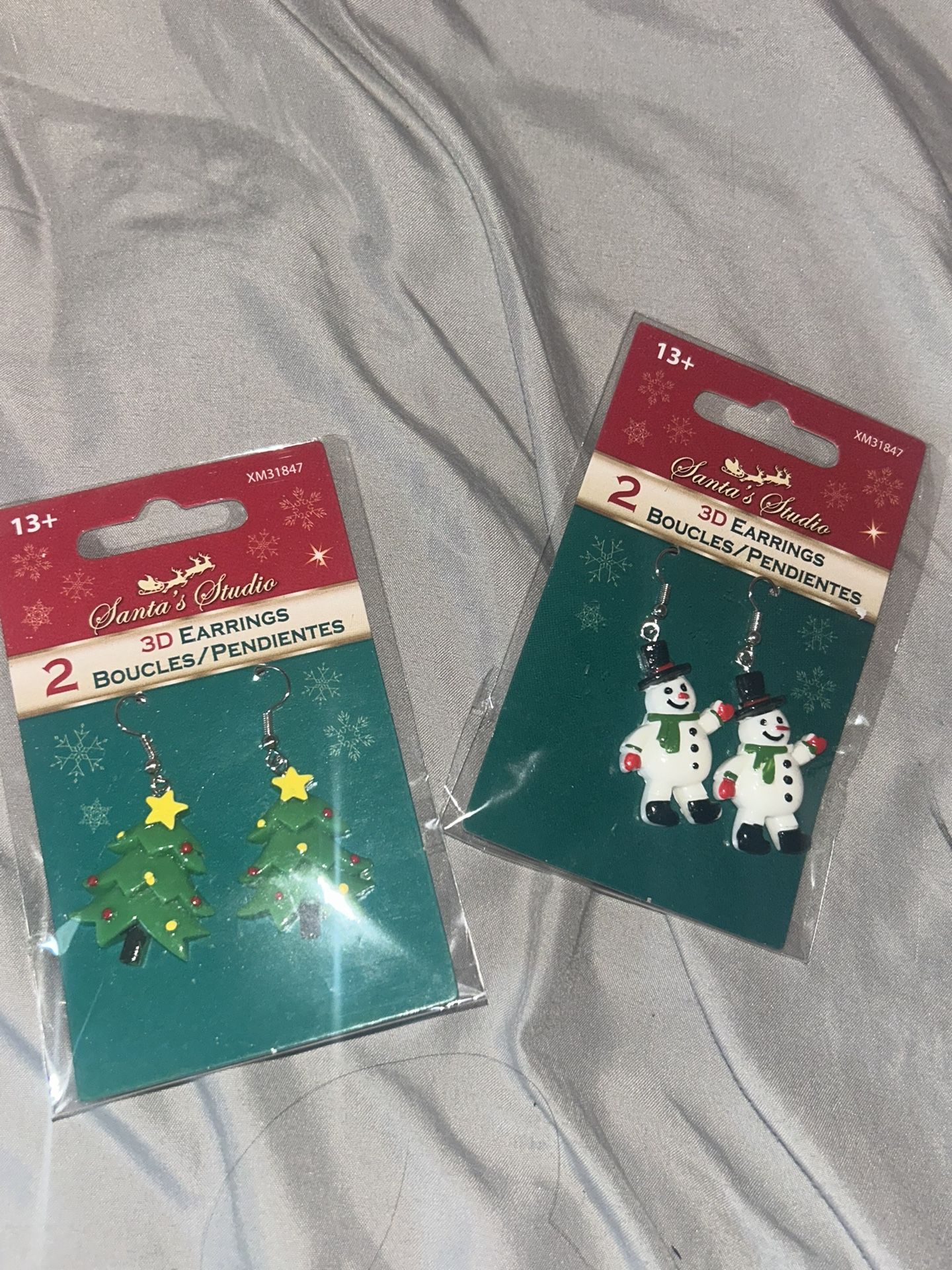 Christmas Holiday Earrings Two