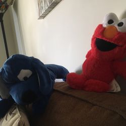 Pound Puppy, Elmo, Blues clues 