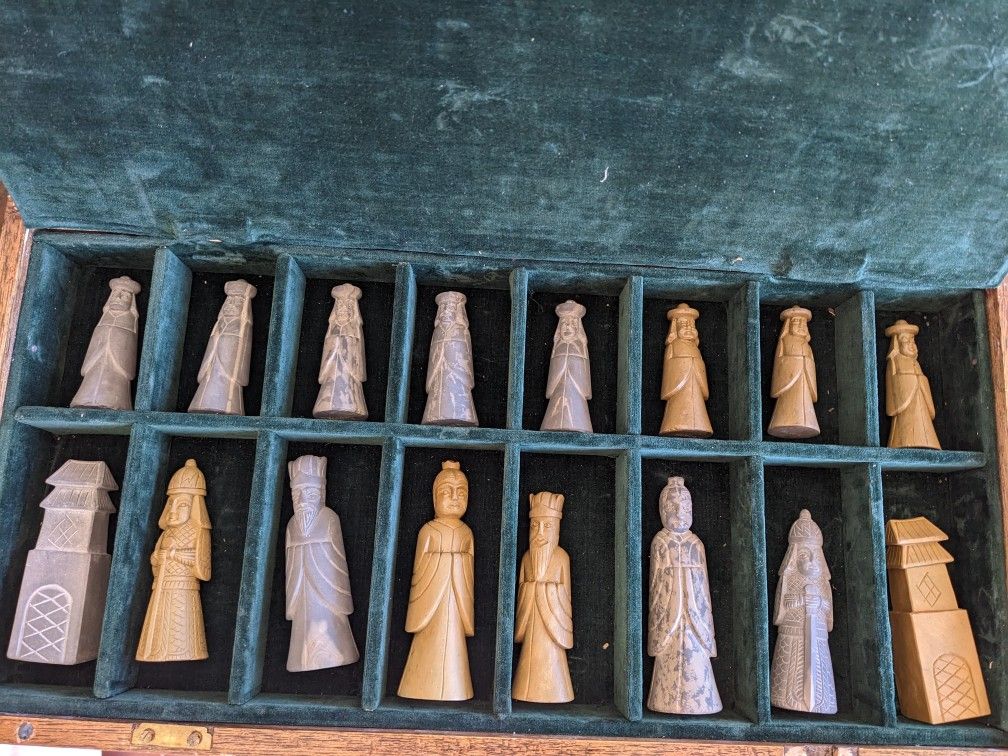Ancient Korean Chess Set.