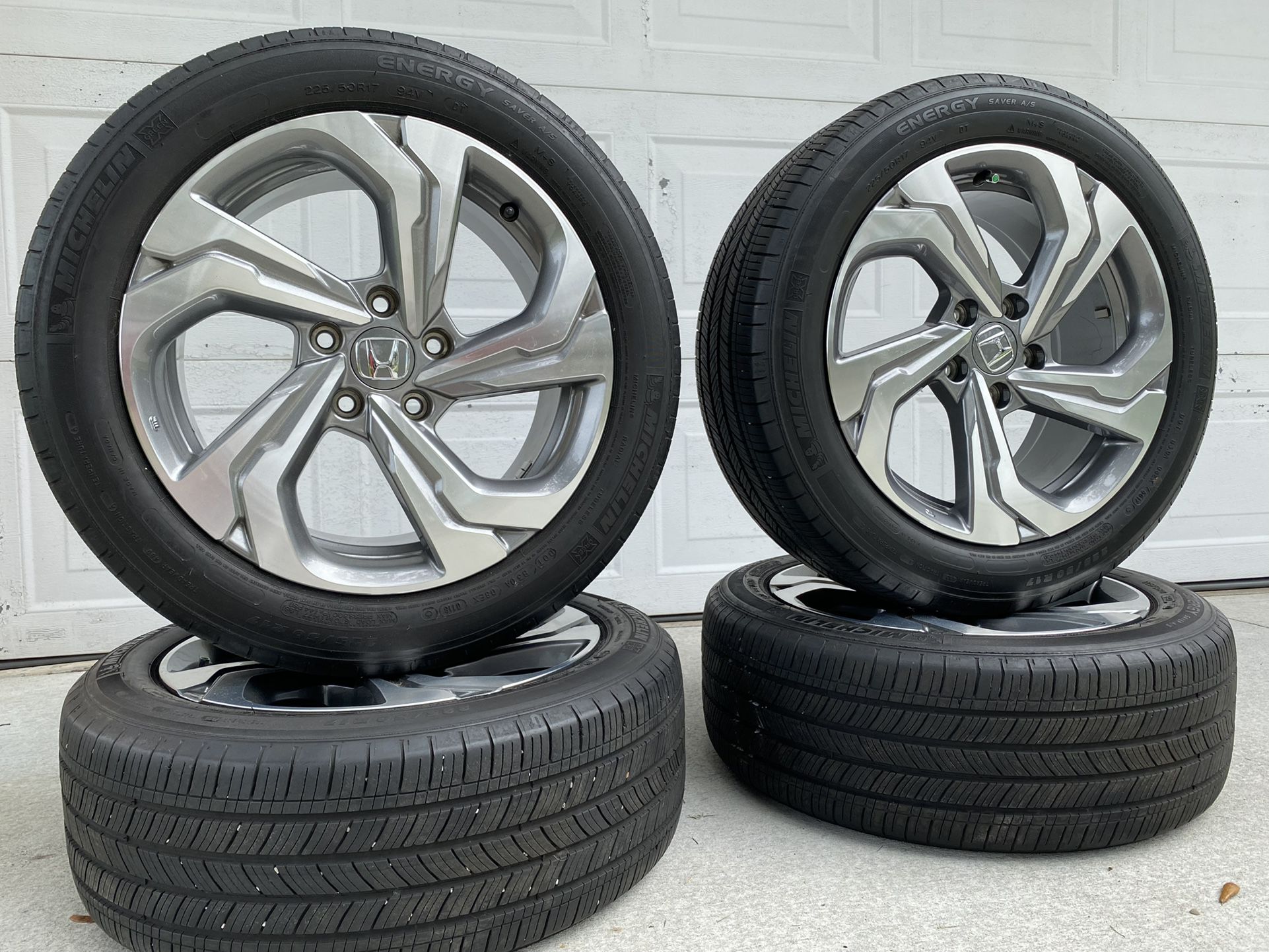 2018-2021 Honda Accord 17” Wheels And Tires 