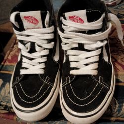 Black Vans Sz6