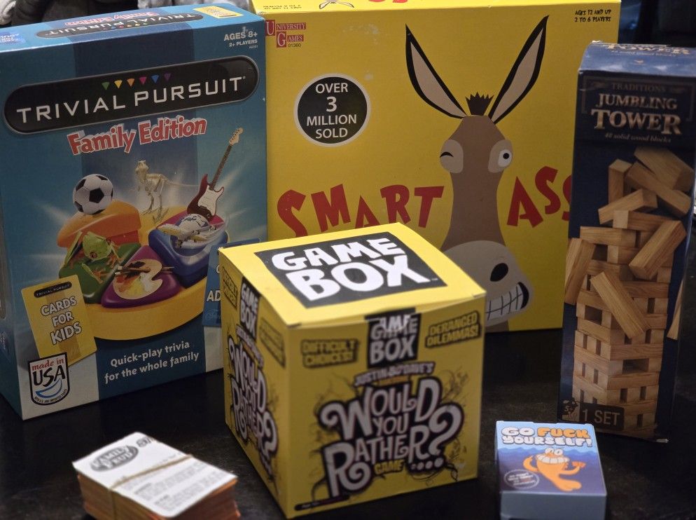 Lot Of 6 Games For All Age Groups