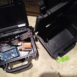 2 Arduinos And Uno 2 Pelican Case Flight Control