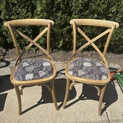 Crossback Wooden Chairs 