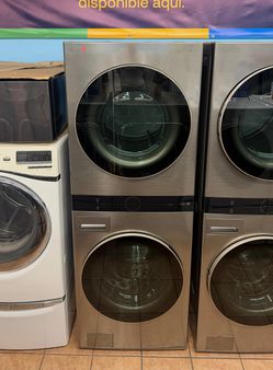 🌟 3/12 - 3/15 SALE 🌟 LG WashTower Stacked SMART Laundry Center 4.5 Cu.Ft. Front Load Washer & 7.4 Cu.Ft. Electric Dryer