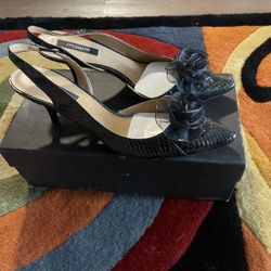 ANN TAYLOR WOMEN HEELS SZ 9.5M