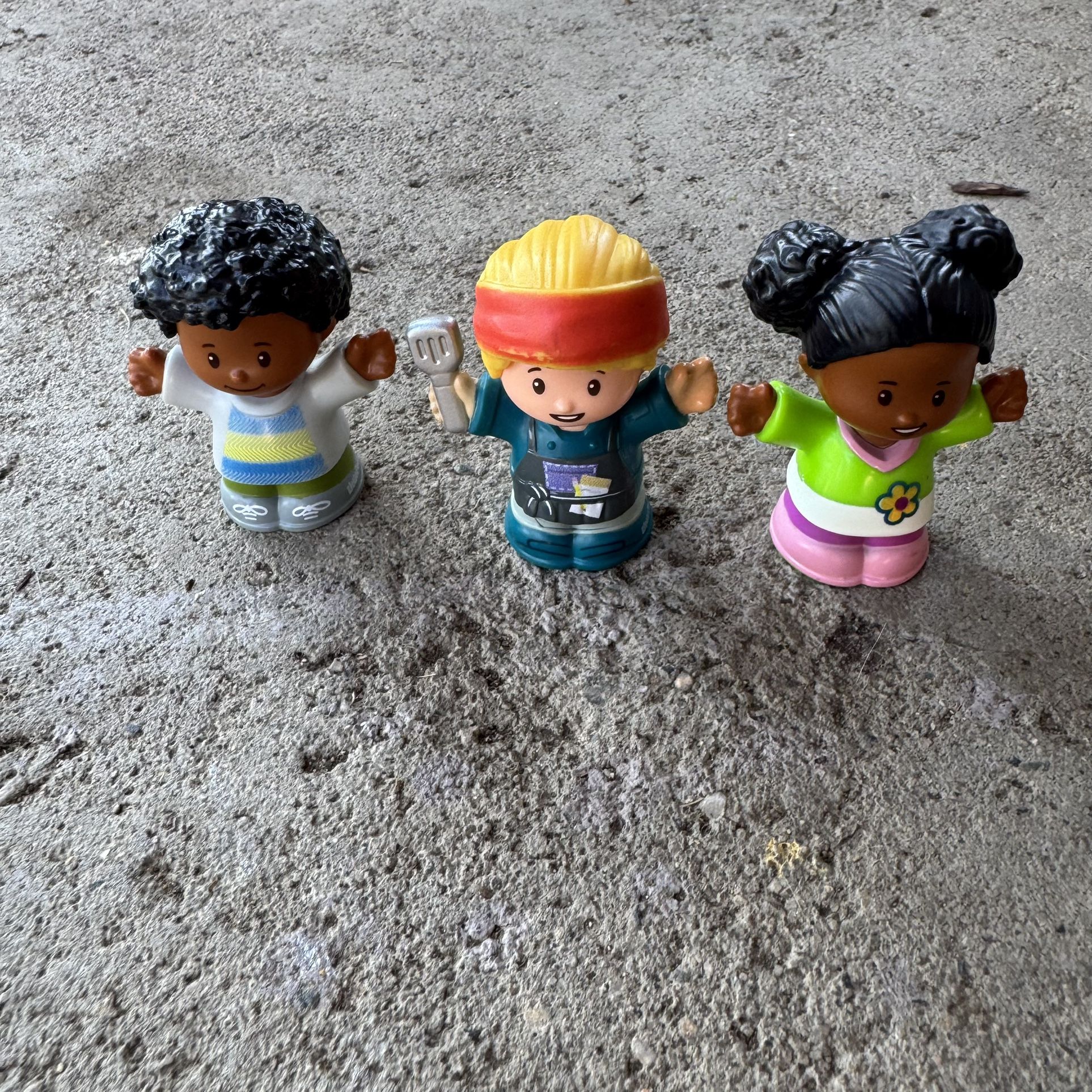 Little People Mixed Lot Of 3 Figurines