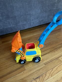 Vtech Push And Pop Bulldozer