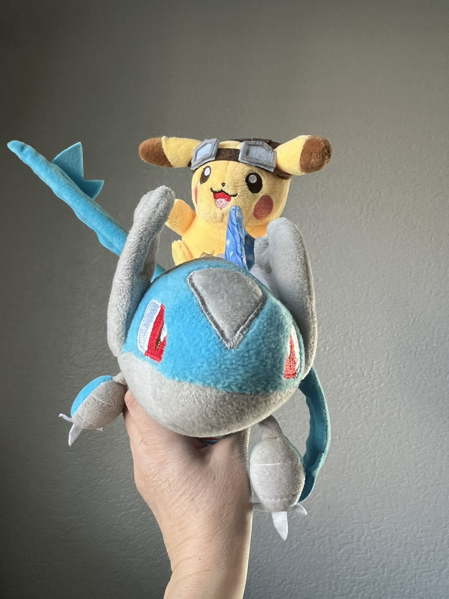 Pokemon Center Original Plush Doll Pikachu Riding on Latios