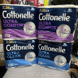 Cottonelle 4 Packs Toilet Paper $36 Firm