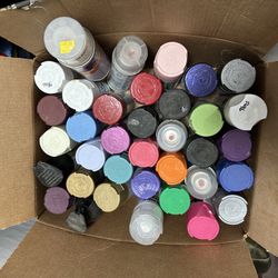 Box of Spray Paints 